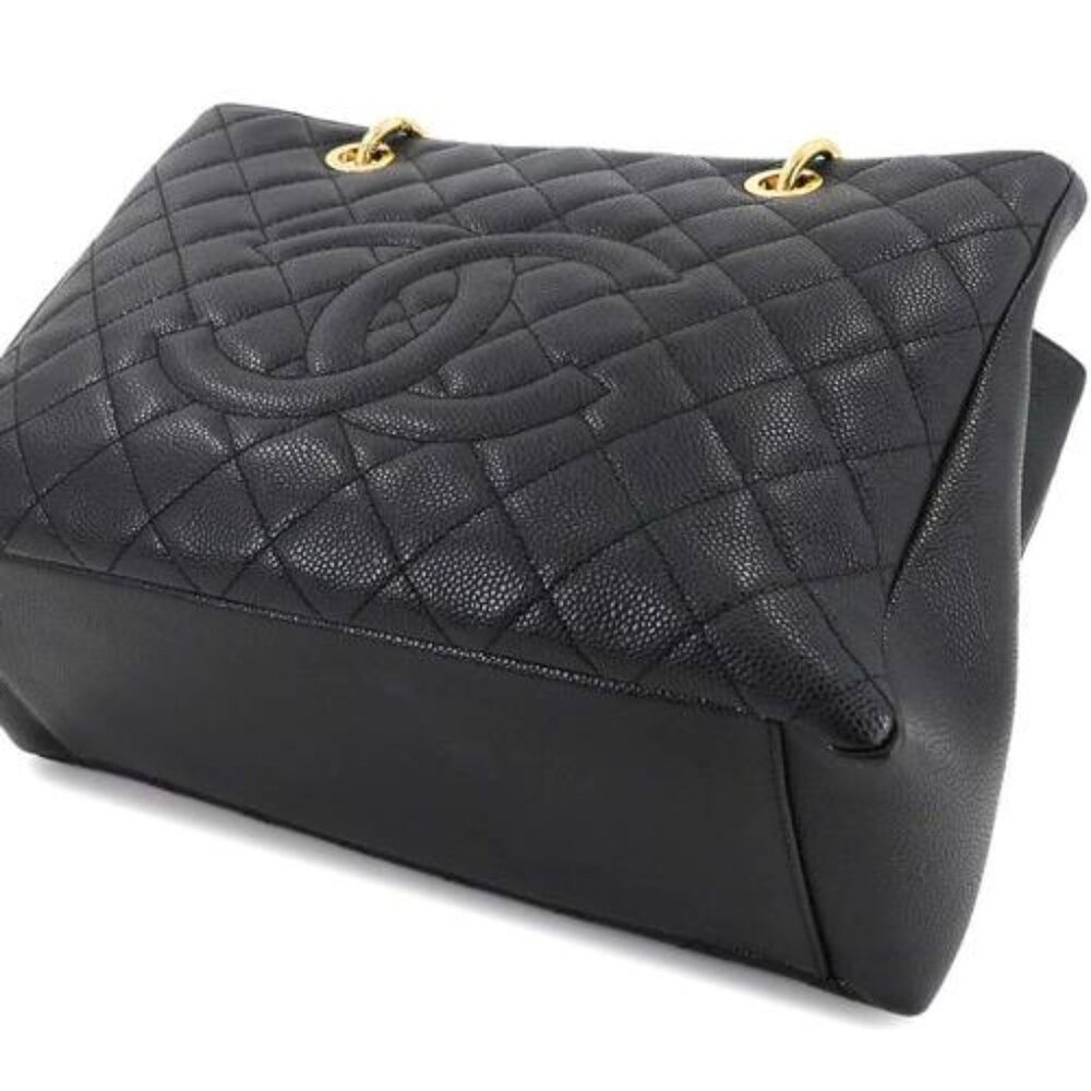 Chanel Matelasse Grand Chain Tote Bag Black - COA included - Picture 3 of 9